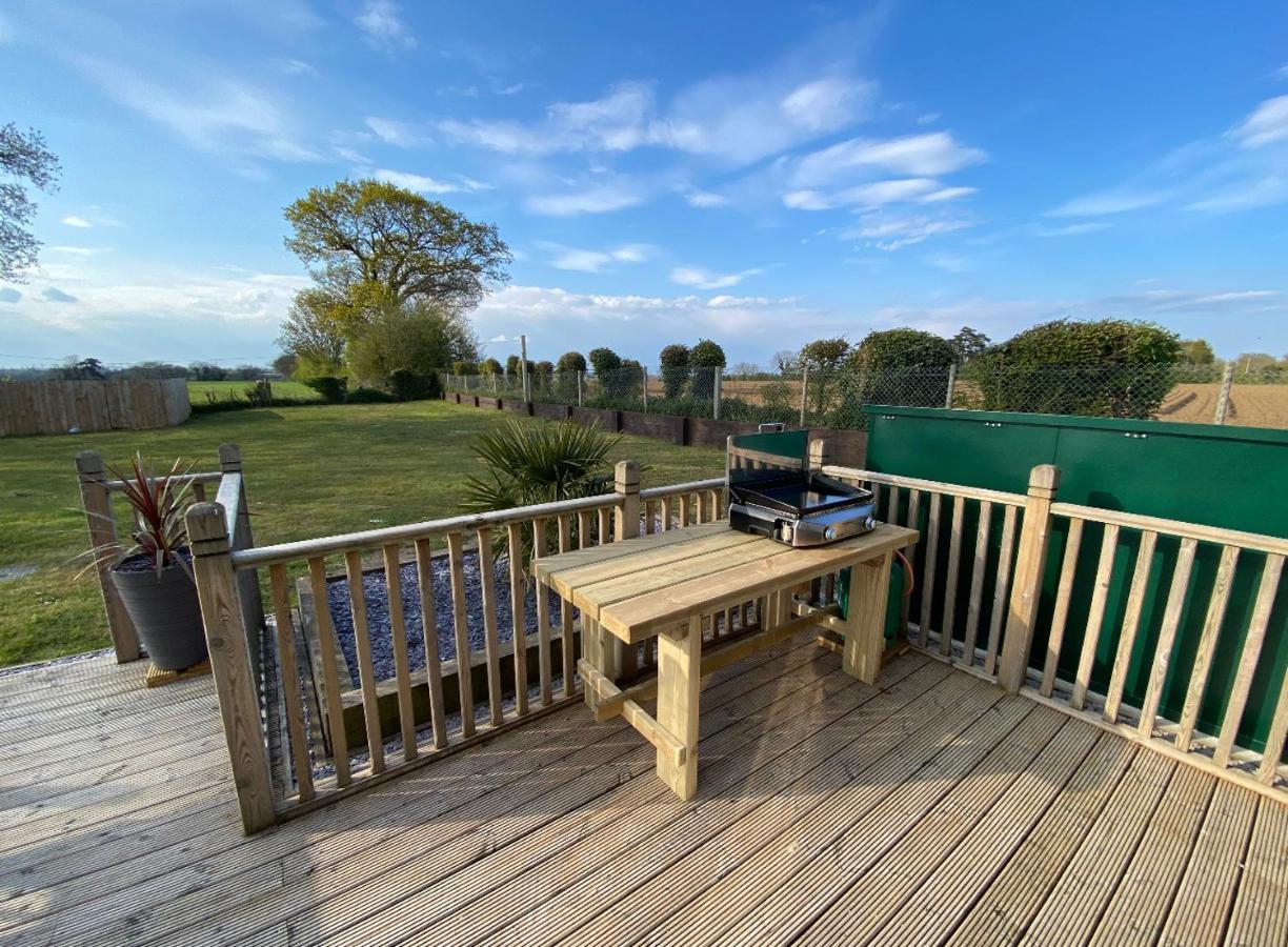 Near Woodbridge The Annexe Eyke Fantastic Views With Dog Secure Garden And Paddock Villa Exterior photo